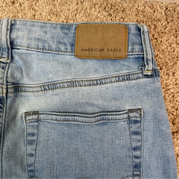 American Eagle AE EasyFlex Men’s Original Bootcut Jean Light Wash Size 28x32 - Picture 7 of 15